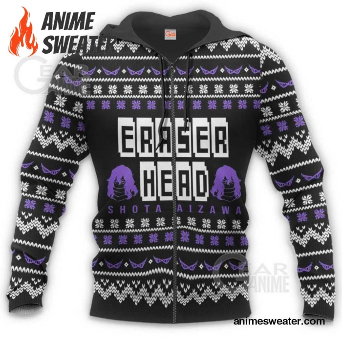 Aizawa Ugly Christmas Sweater Eraser Head My Hero Academia Shirt