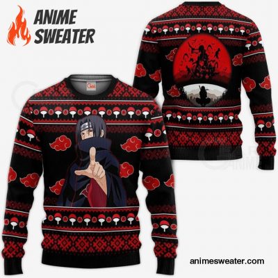 Itachi Ugly Chrismast Sweater Akatsuki Anime Xmas Gift VA10