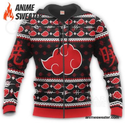 Akatsuki Ugly Christmas Sweater Anime Custom Xmas Gift VA10
