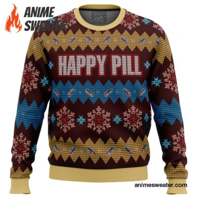 Akira Happy Pill Ugly Christmas Sweater