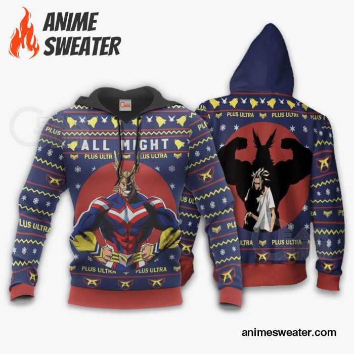 All Might Ugly Christmas Sweater My Hero Academia Anime Xmas Shirt Gift Idea