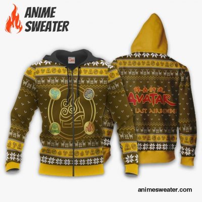 Avatar Airbender Ugly Christmas Sweater Symbols Anime Xmas Gift VA11