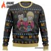 Beavis and Butthead Surprise Reaction Ugly Christmas Sweater