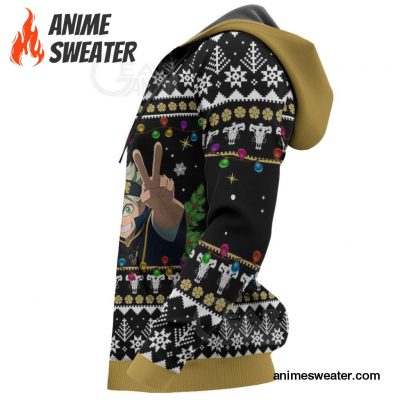 Black Bull Ugly Christmas Sweater Black Clover Anime Xmas Gift VA11