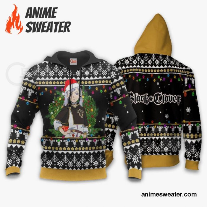 Noelle Silva Ugly Christmas Sweater Black Clover Anime Xmas Gift VA11