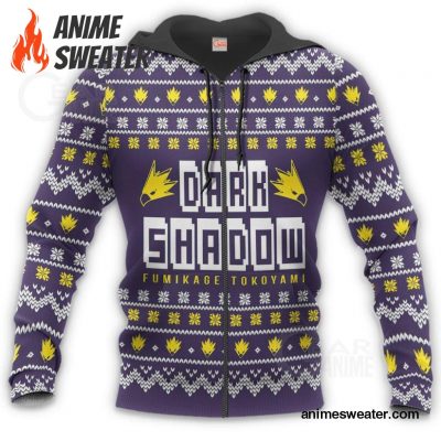 Fumikage Tokoyami Ugly Christmas Sweater Dark Shadow My Hero Academia