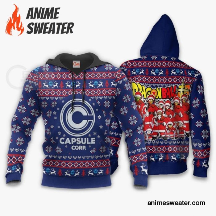 Capsule Ugly Christmas Sweater DB Anime Xmas Gift Idea VA10