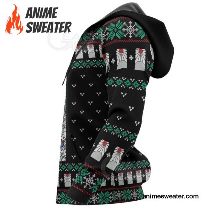 Tanjiro Kamado Ugly Sweater Christmas Demon Slayer Anime Gift VA10