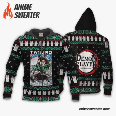 Tanjiro Kamado Ugly Sweater Christmas Demon Slayer Anime Gift VA10