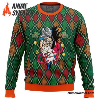 Dragon Ball Z SSJ4 Goku Ugly Christmas Sweater