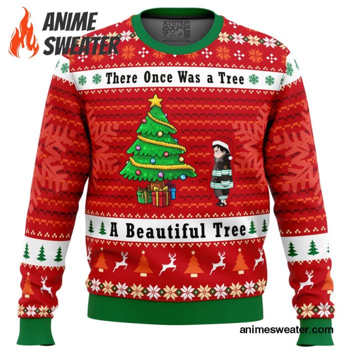 Fire Force A Beautiful Tree Ugly Christmas Sweater