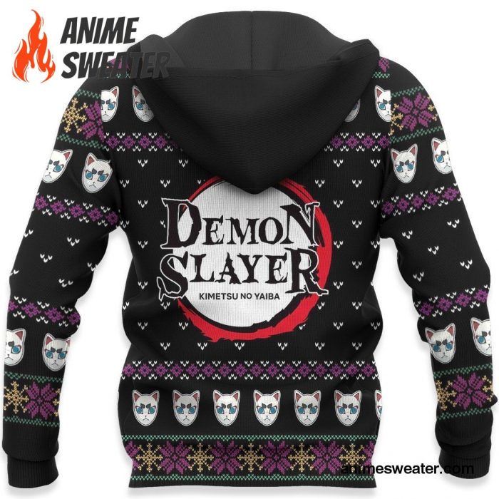 Giyu Tomioka Ugly Christmas Sweater Demon Slayer Anime Xmas Gift Custom Clothes