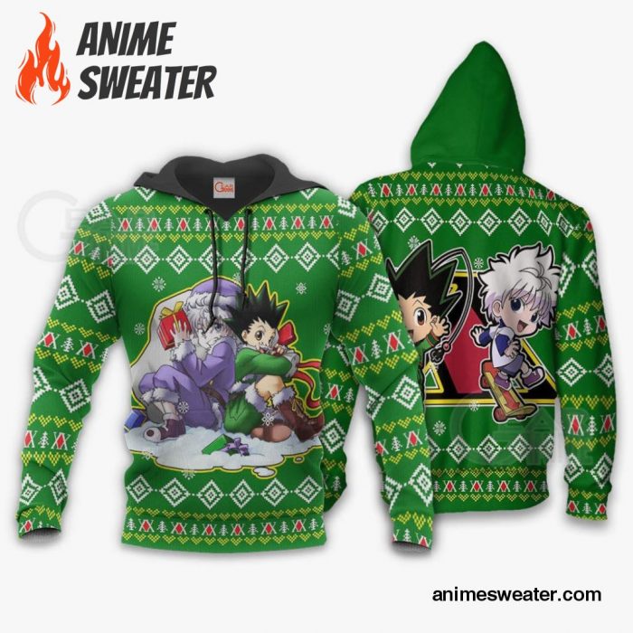 Gon & Killua HxH Ugly Christmas Sweater Hunter X Hunter Anime Xmas