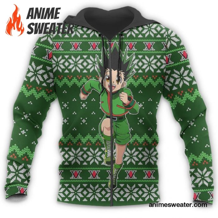 Gon Ugly Christmas Sweater Hunter X Hunter Anime Custom Xmas Clothes