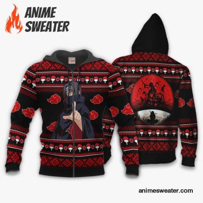 Itachi Ugly Christmas Sweater AKT Anime Xmas Gift VA10