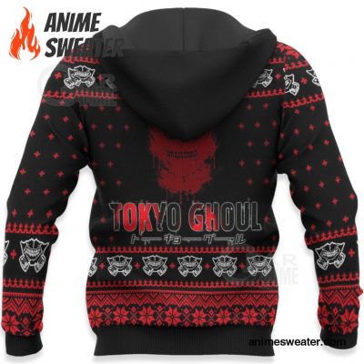 Ken Kaneki Ugly Christmas Sweater Tokyo Ghoul Xmas Gift Idea VA11