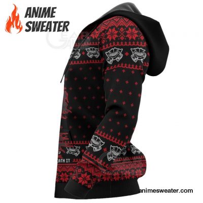 Ken Kaneki Ugly Christmas Sweater Tokyo Ghoul Xmas Gift Idea VA11