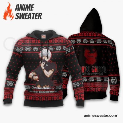 Ken Kaneki Ugly Christmas Sweater Tokyo Ghoul Xmas Gift Idea VA11