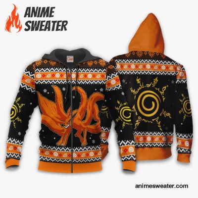 Kurama Nine Tails Ugly Christmas Sweater Anime Xmas Gift VA10