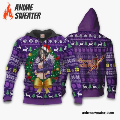 Merlin Ugly Christmas Sweater Seven Deadly Sins Xmas Gift VA11