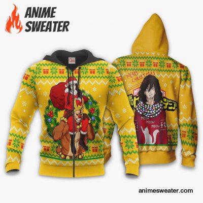 Aizawa x All Might Ugly Christmas Sweater MHA Xmas Gifts Idea