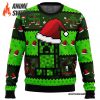 Minecraft Creepr Ugly Christmas Sweater