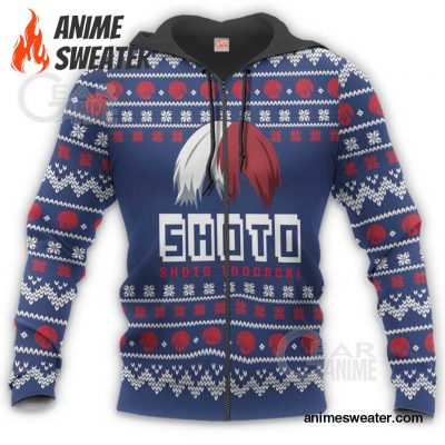 Shoto Todoroki Ugly Christmas Sweater My Hero Academia Anime Shirt