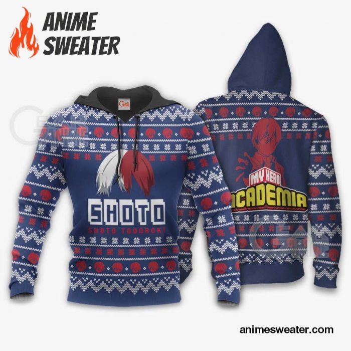 Shoto Todoroki Ugly Christmas Sweater My Hero Academia Anime Shirt