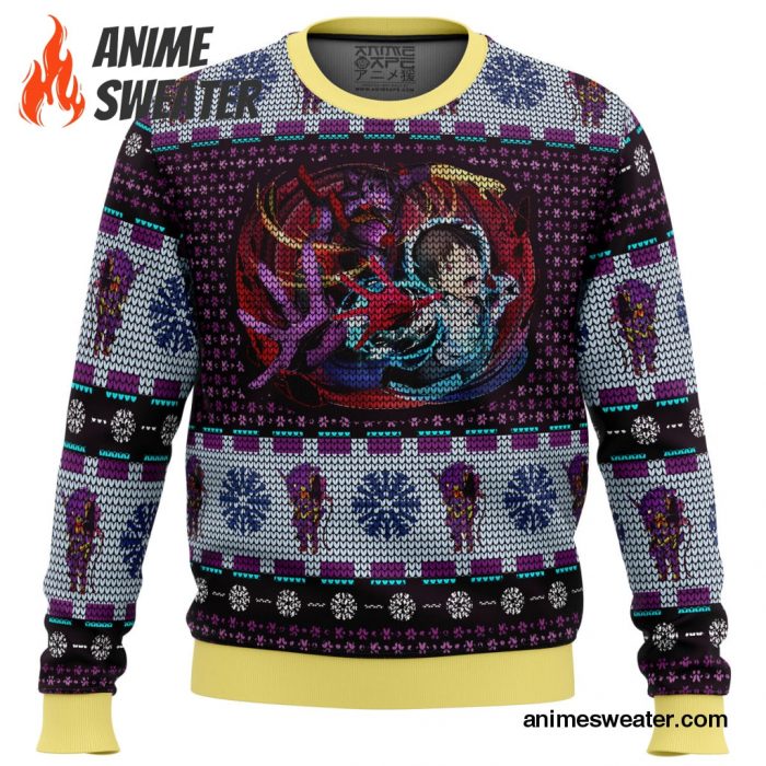 Unit-01 Ikari Shinji Neon Genesis Evangelion Ugly Christmas Sweater