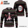 Nezuko Kamado Ugly Sweater Christmas Demon Slayer Anime Gift VA10