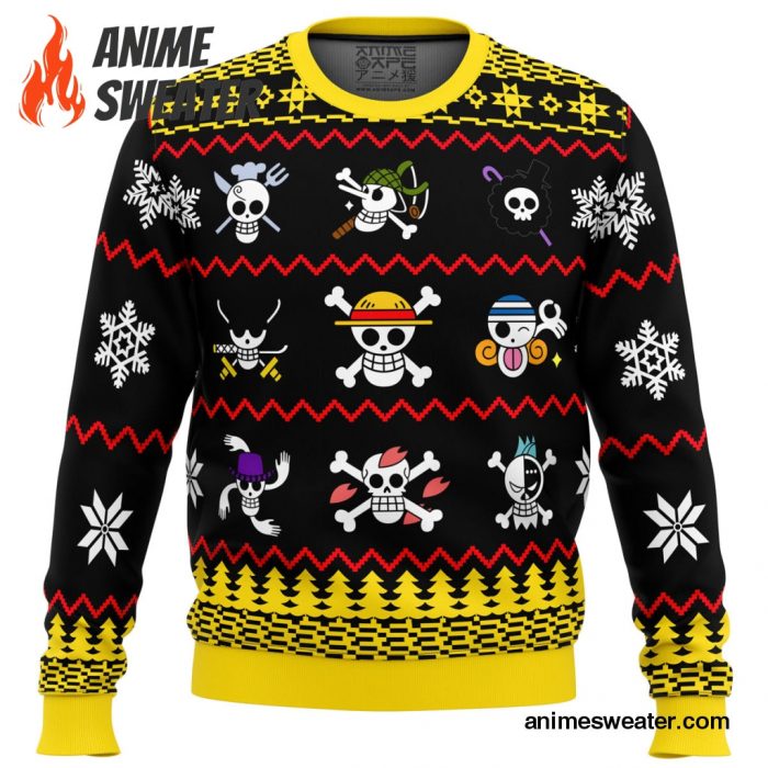 One Piece One Piece Flags Ugly Christmas Sweater