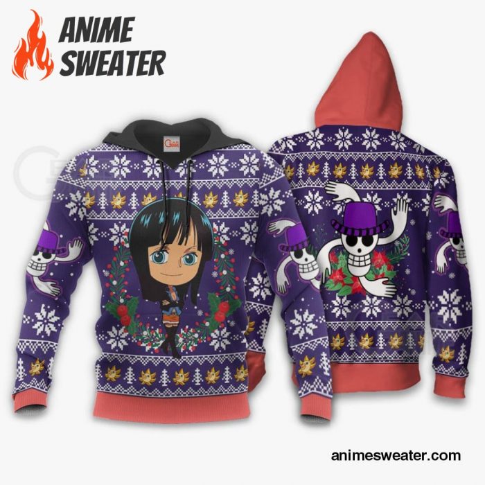 Nico Robin Ugly Christmas Sweater One Piece Anime Xmas Gift VA10