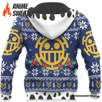 Trafalgar Law Ugly Christmas Sweater One Piece Anime Xmas Gift VA10