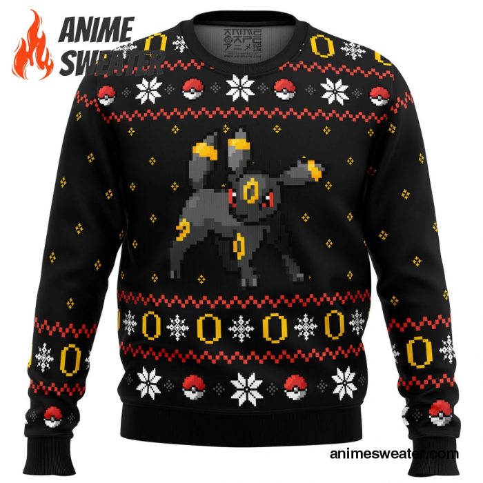 Pokemon Ring of Umbreon Ugly Christmas Sweater