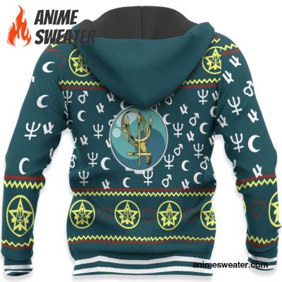 Sailor Neptune Ugly Christmas Sweater Sailor Moon Anime Xmas Gifts Idea