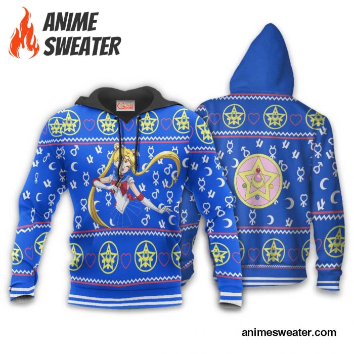 Sailor Ugly Christmas Sweater Sailor Anime Xmas Gifts Idea