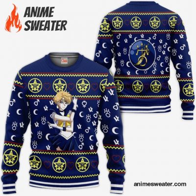 Sailor Uranus Ugly Christmas Sweater Sailor Moon Anime Xmas Gifts Idea