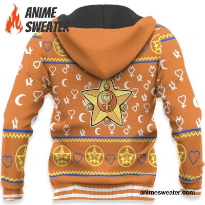 Sailor Venus Ugly Christmas Sweater Sailor Anime Xmas Gifts Idea