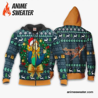 Fairy King Ugly Christmas Sweater Seven Deadly Sins Xmas Gift VA11