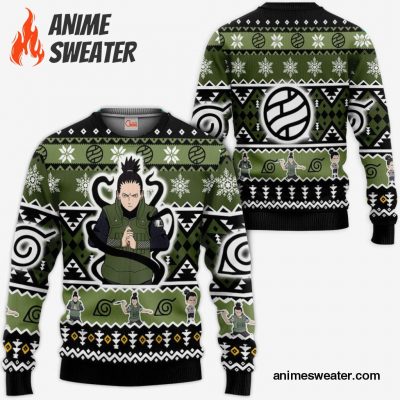 Shikamaru Ugly Christmas Sweater Custom Xmas Gifts Idea