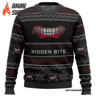 Hidden Bite Tokyo Ghoul Ugly Christmas Sweater