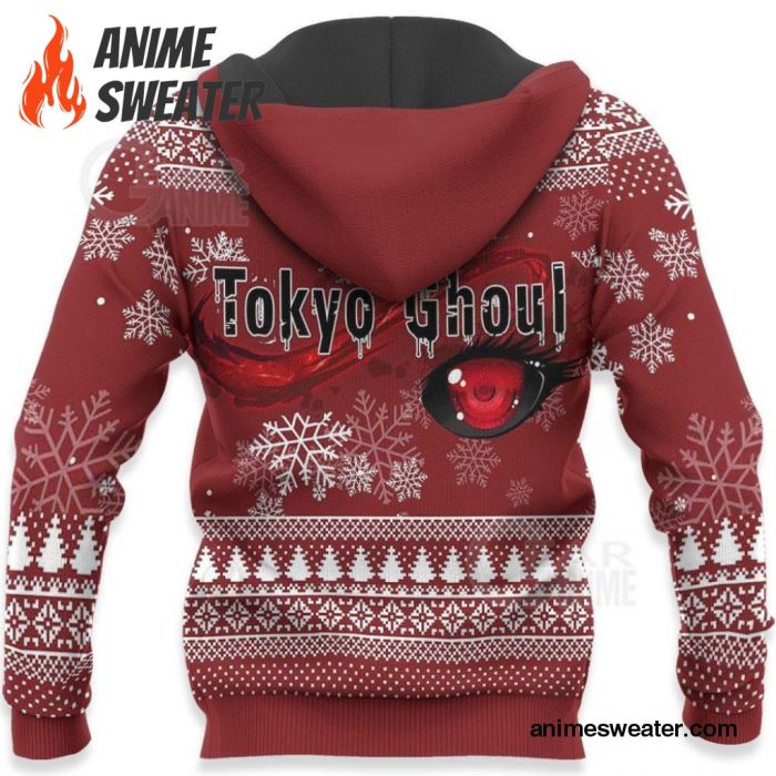 Ken Kaneki Cool Ugly Christmas Sweater Tokyo Ghoul Gift Idea VA11