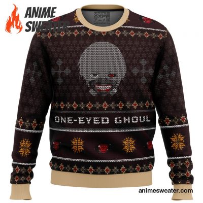 Ken Kaneki One-Eyed Ghoul Tokyo Ghoul Ugly Christmas Sweater