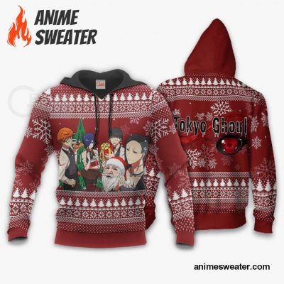 Tokyo Ghoul Ugly Christmas Sweater Anime Xmas Gift Idea VA11