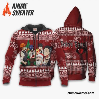 Tokyo Ghoul Ugly Christmas Sweater Anime Xmas Gift Idea VA11