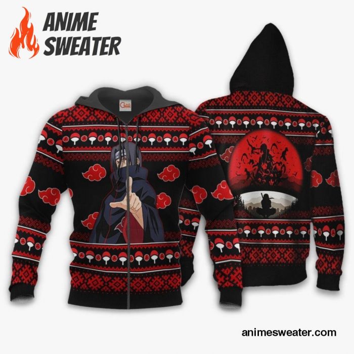 Uchiha Itachi Ugly Christmas Sweater Akt Anime Xmas Gifts