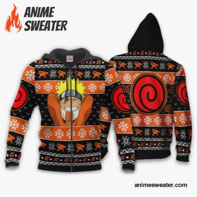 Uzumaki Happy Ugly Christmas Sweater Anime Xmas Gift VA10