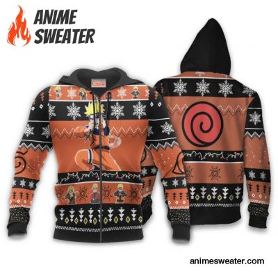Uzumaki Ugly Christmas Sweater Custom Xmas Gifts Idea