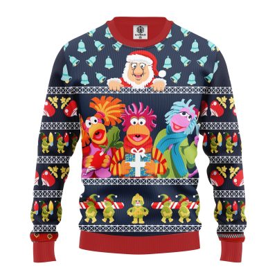 16mockfront - Anime Ugly Sweater