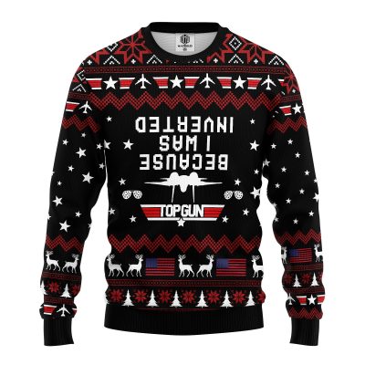 FontTopGunmkup - Anime Ugly Sweater